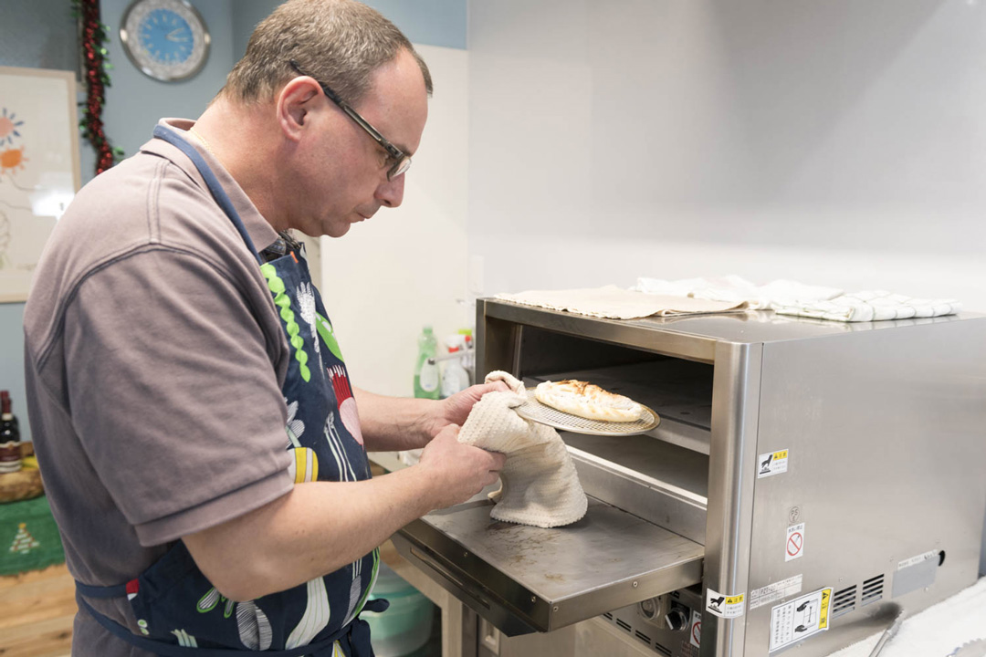 カルツォーネの作業工程