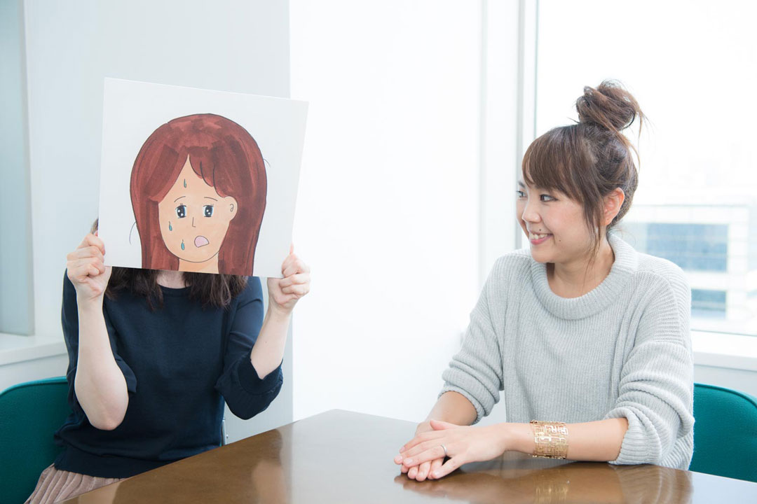 こだまさん（左）と山本ゆりさん