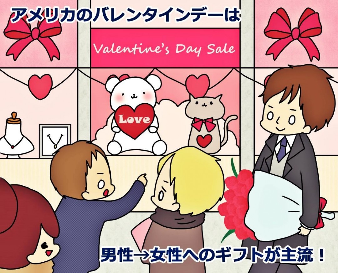 アメリカのバレンタインデー