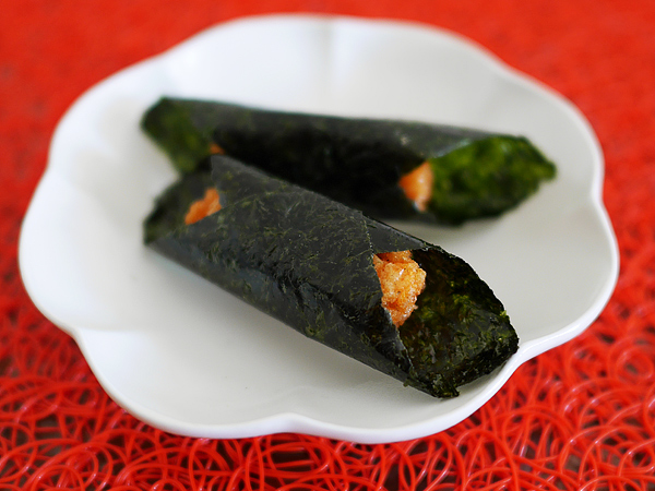 海苔巻き揚げ煎　うに味（日本橋錦豊琳）2