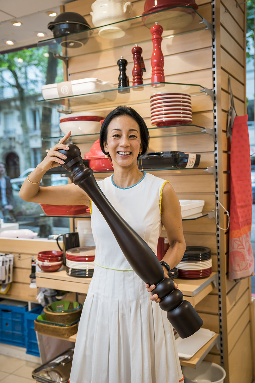 江里子さんとペッパーミル