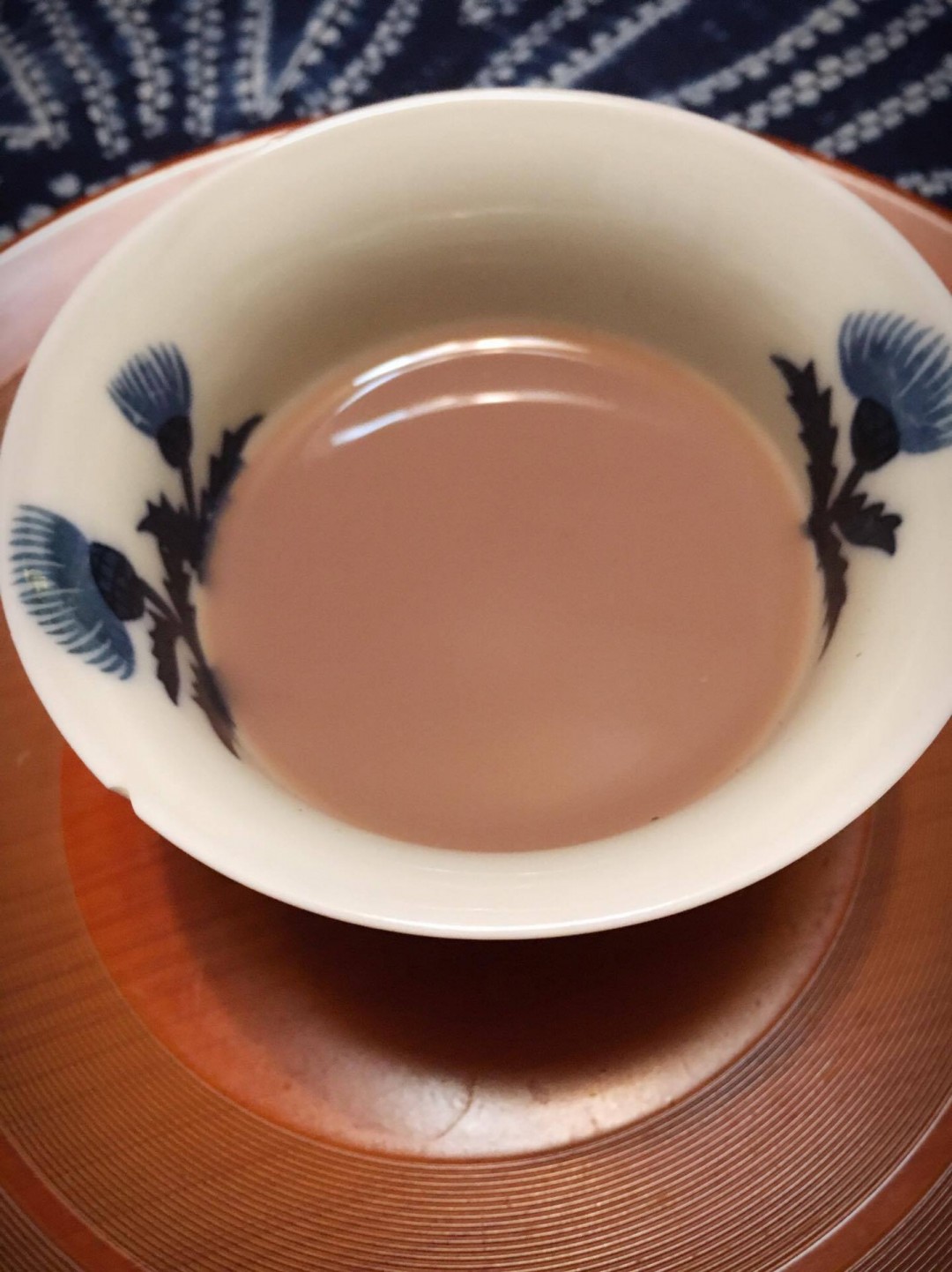 あずき豆乳ラテ