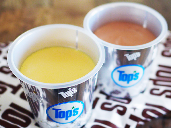 トップス　カスタードプリン