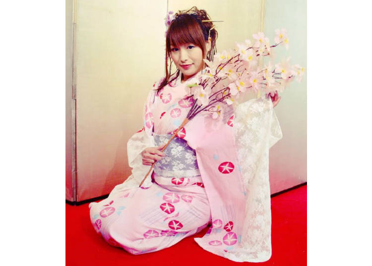 桜チェキサービス