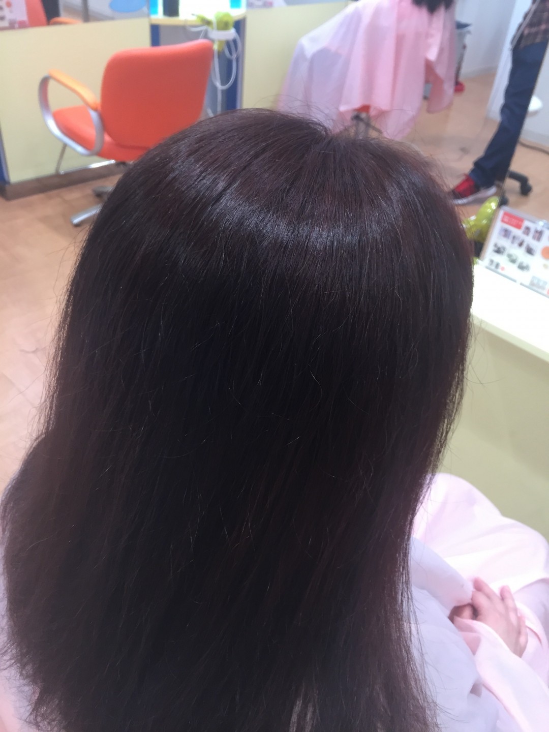 カラーリング後です。1