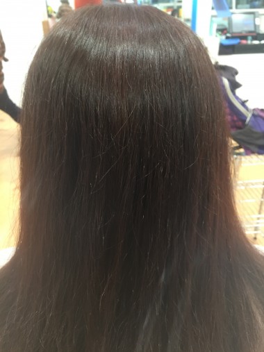 カラーリング後です。