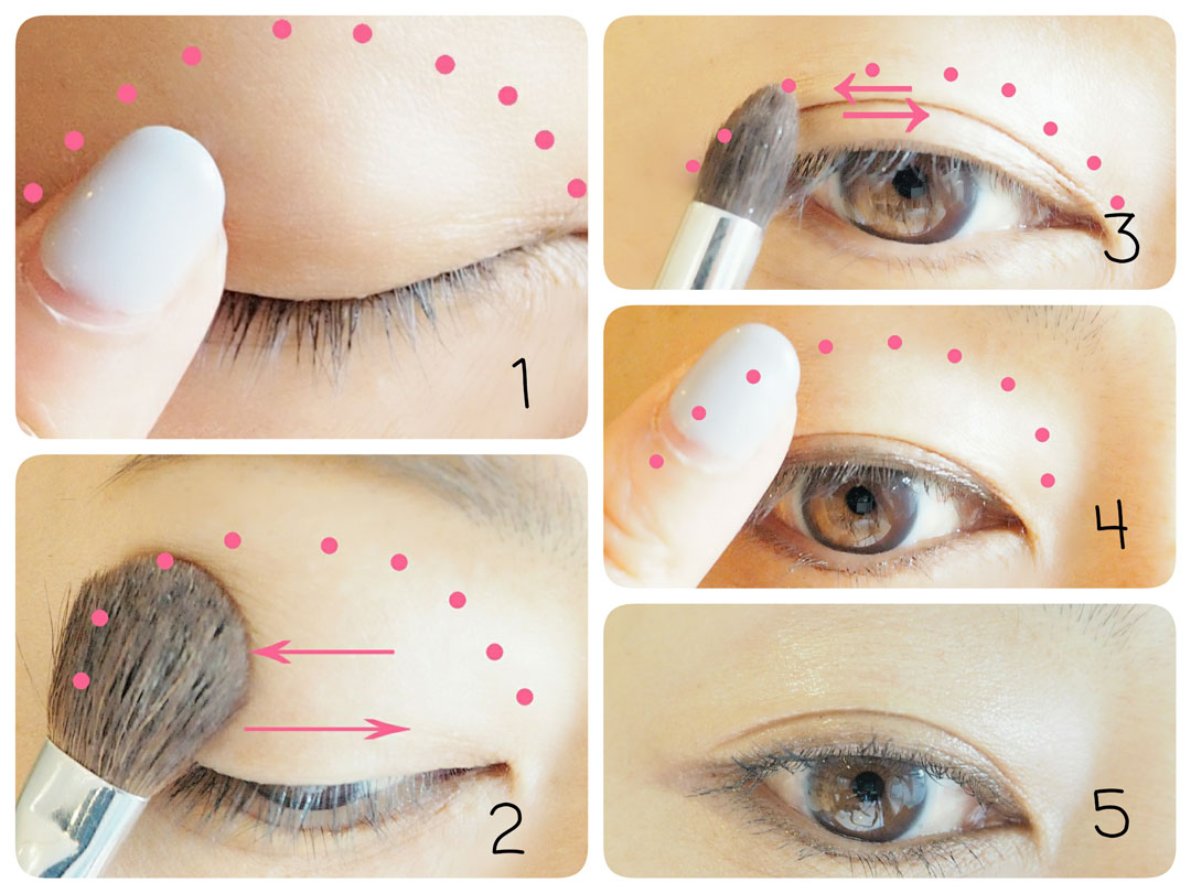 潤いまぶたメイク・ステップ