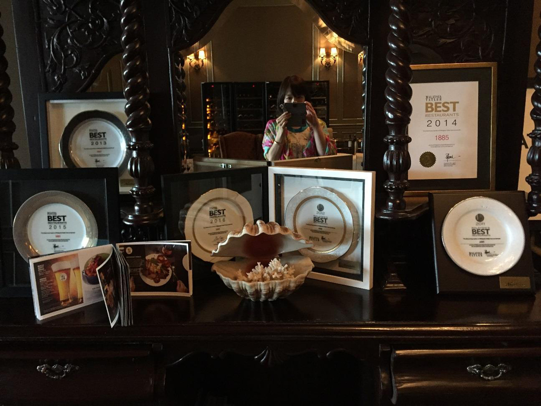 マレーシアのベストレストラン『1885』