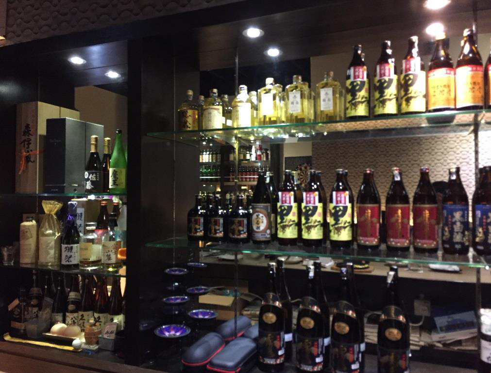 日本人マスターの御食事処『K2』焼酎や日本酒