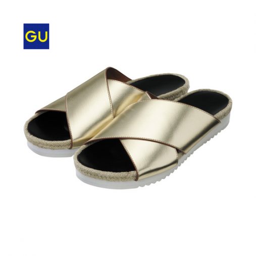 クロスフラットサンダル1