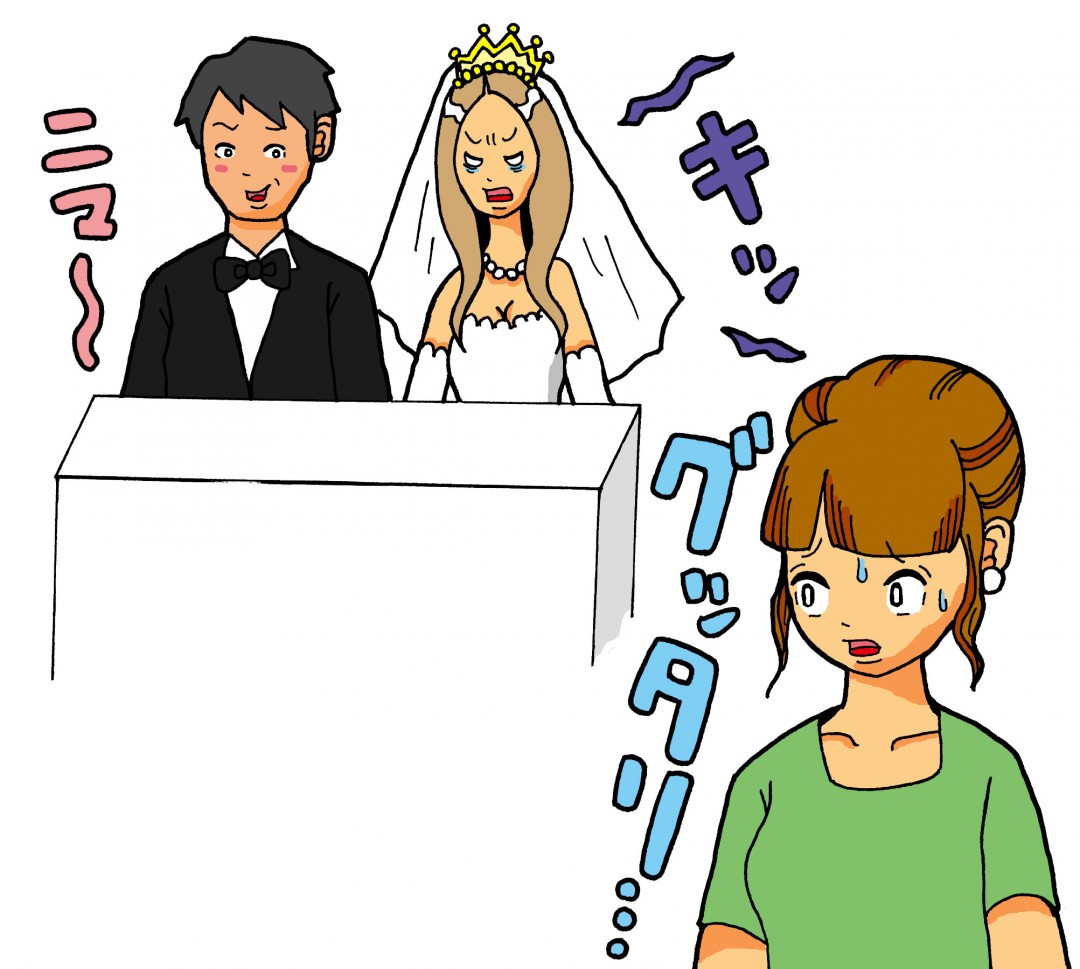 困った結婚式