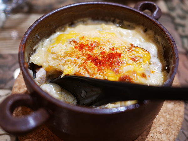 グラタンにパプリカパウダー