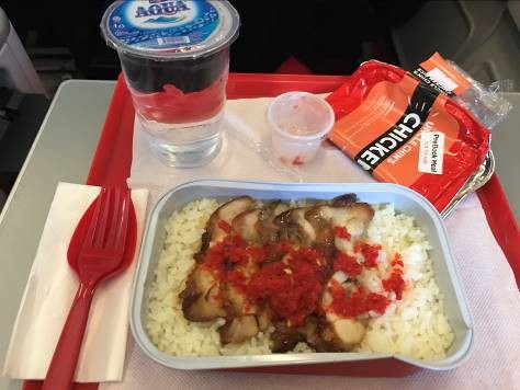 エアアジア食事