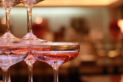 シャンパンタワー