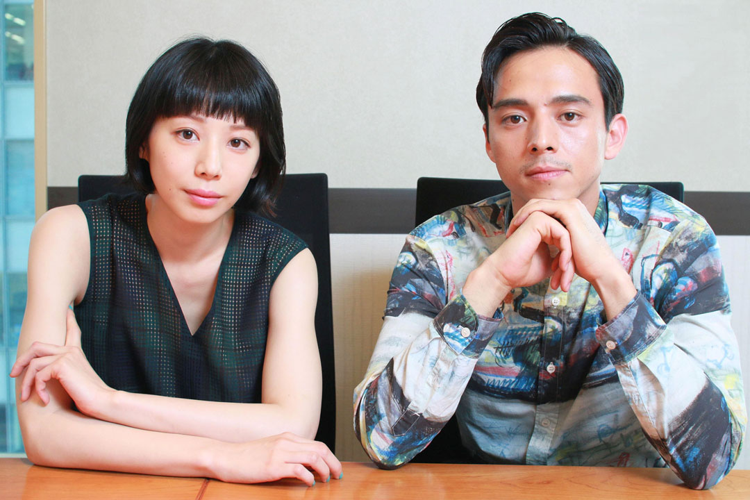 夏帆さんと満島真之介さん