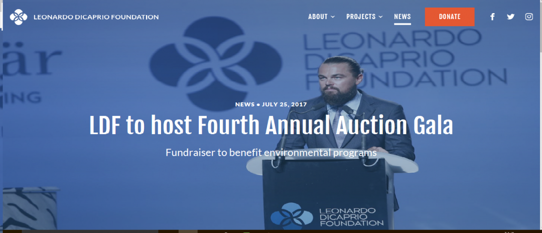 レオナルド・ディカプリオ財団
