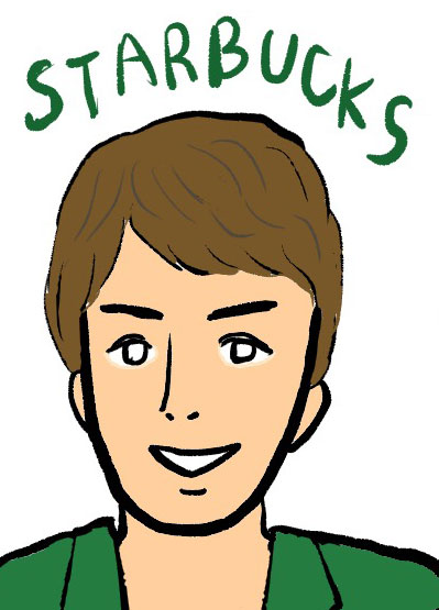 スターバックス男子