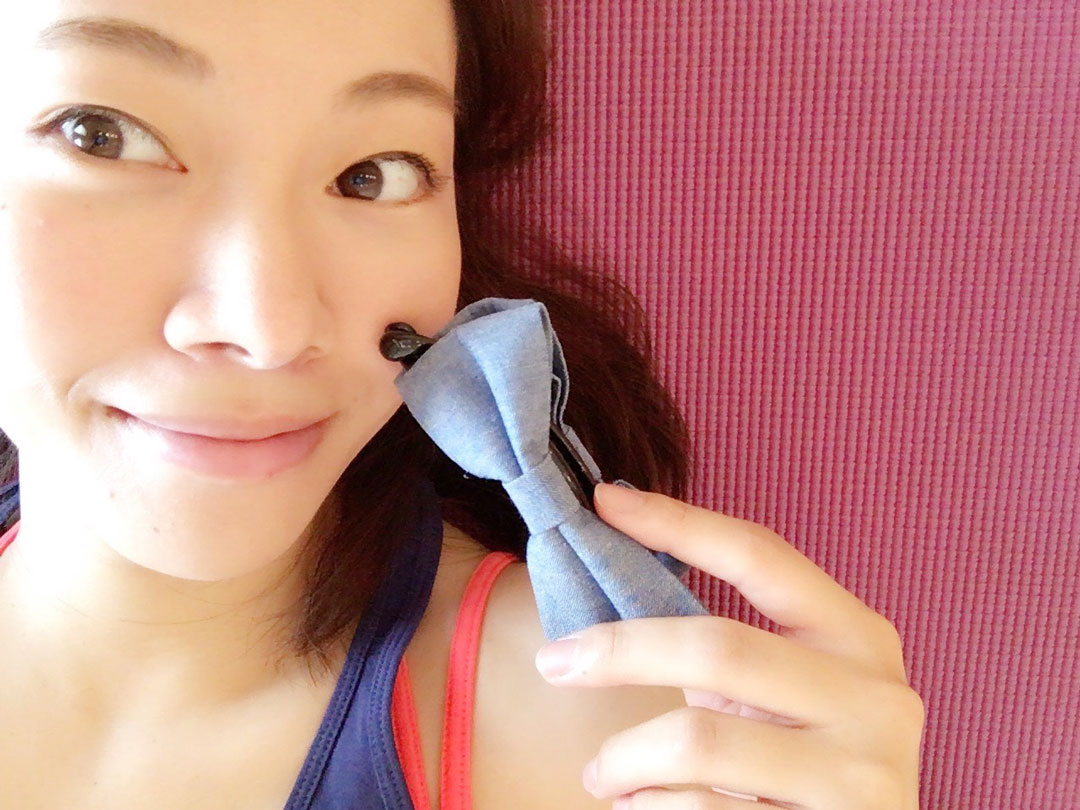 眉ティントを剥がしたあと