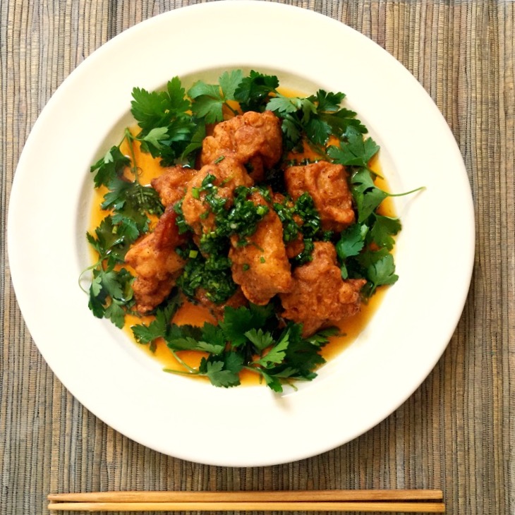 油淋鶏できあがり