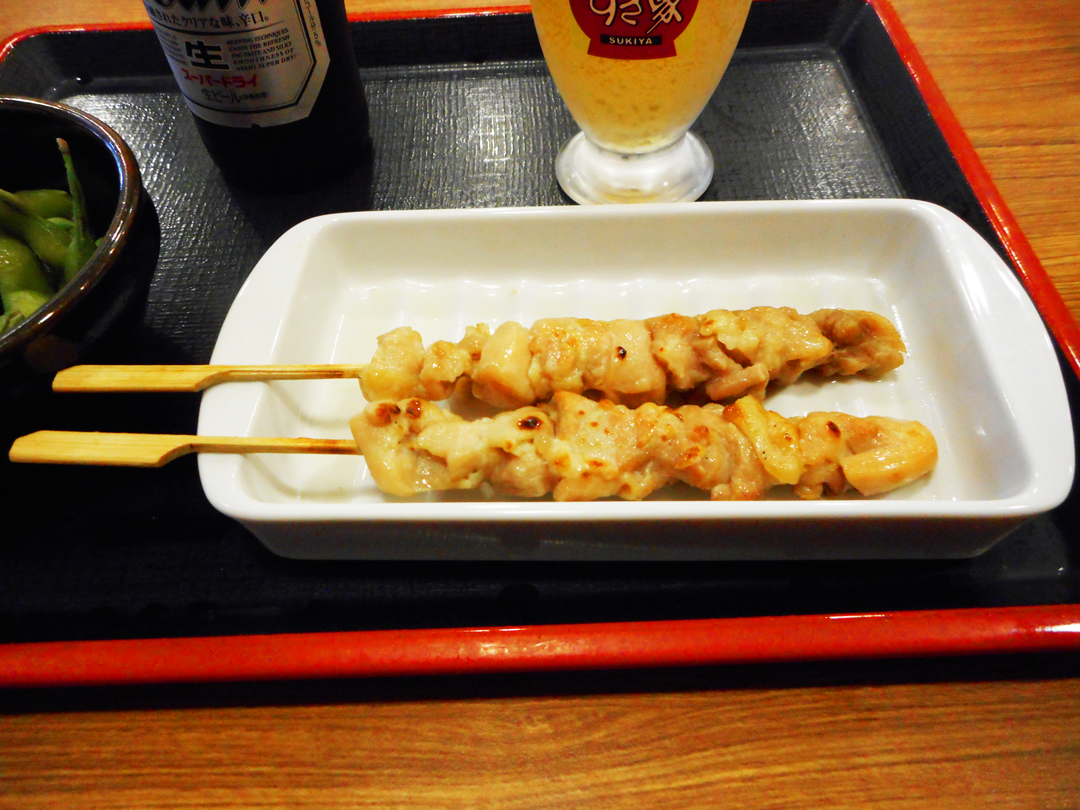 すき家　呑みすきセットA　焼き鳥