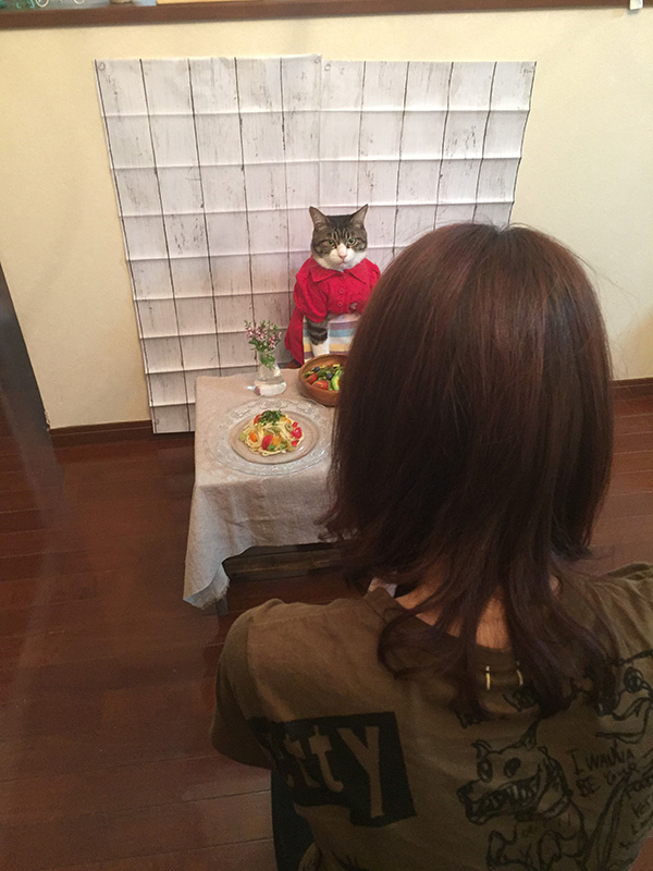 マロくんと飼い主の松井さん