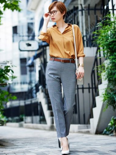 スマートスタイルアンクルパンツ