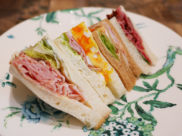 コンビニサンドイッチ4種