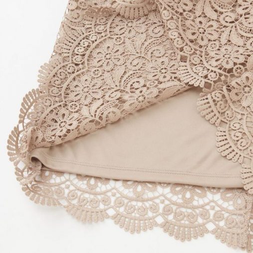 立体感のあるレース 立体感のあるレース