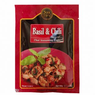 Soot Thai　スータイ　バジル＆チリペースト 50g（124円）