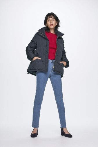 フレアスリーブタイトセーター フレアスリーブタイトセーター