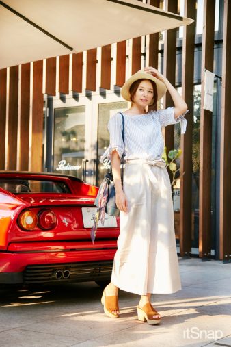 アパレルスタッフ・稲本美和子(169cm)