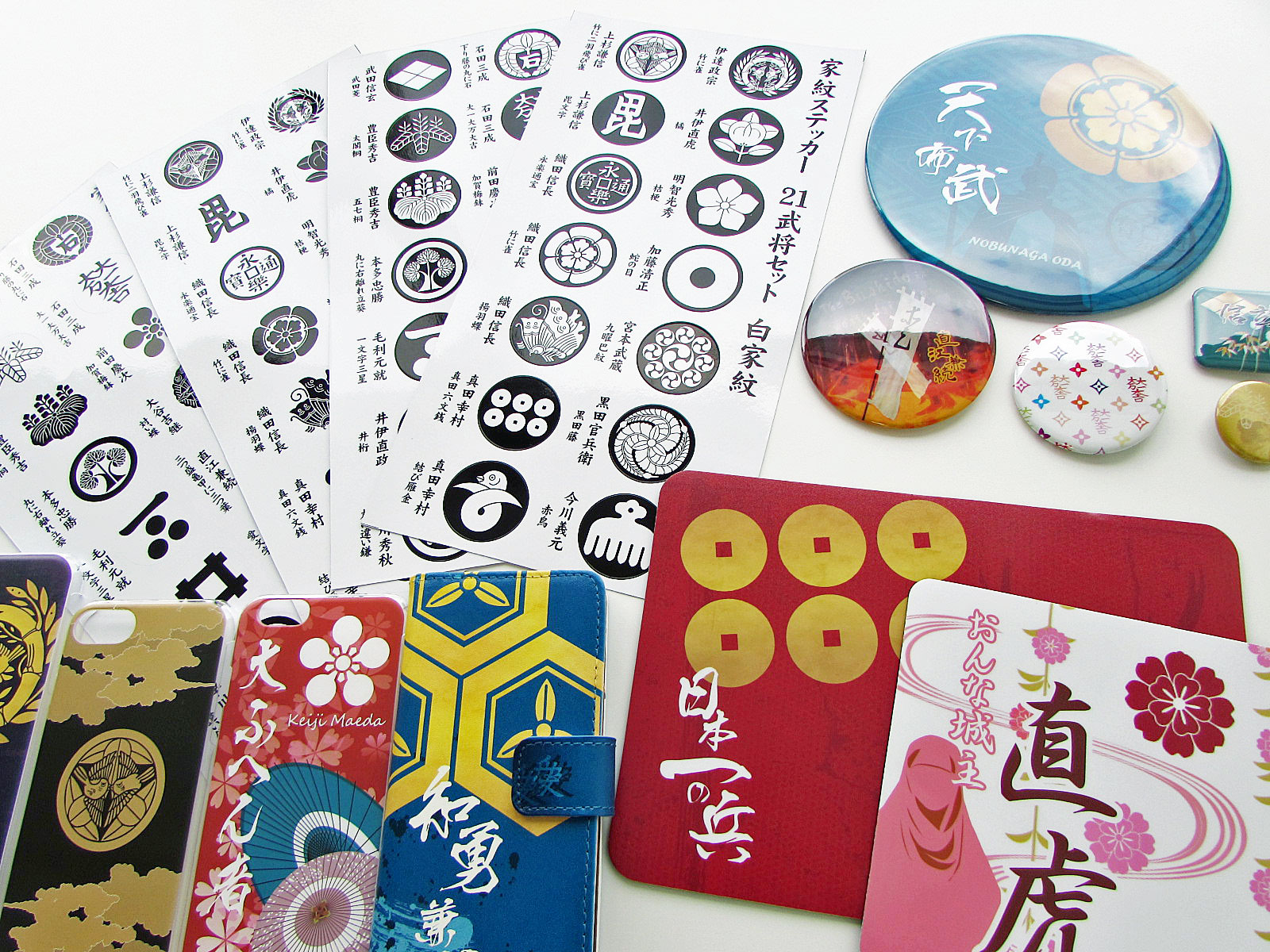 戦国武将グッズ