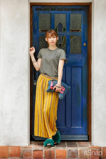 モデル、ママ・薬師寺美菜子サン(169cm) モデル、ママ・薬師寺美菜子サン(169cm)