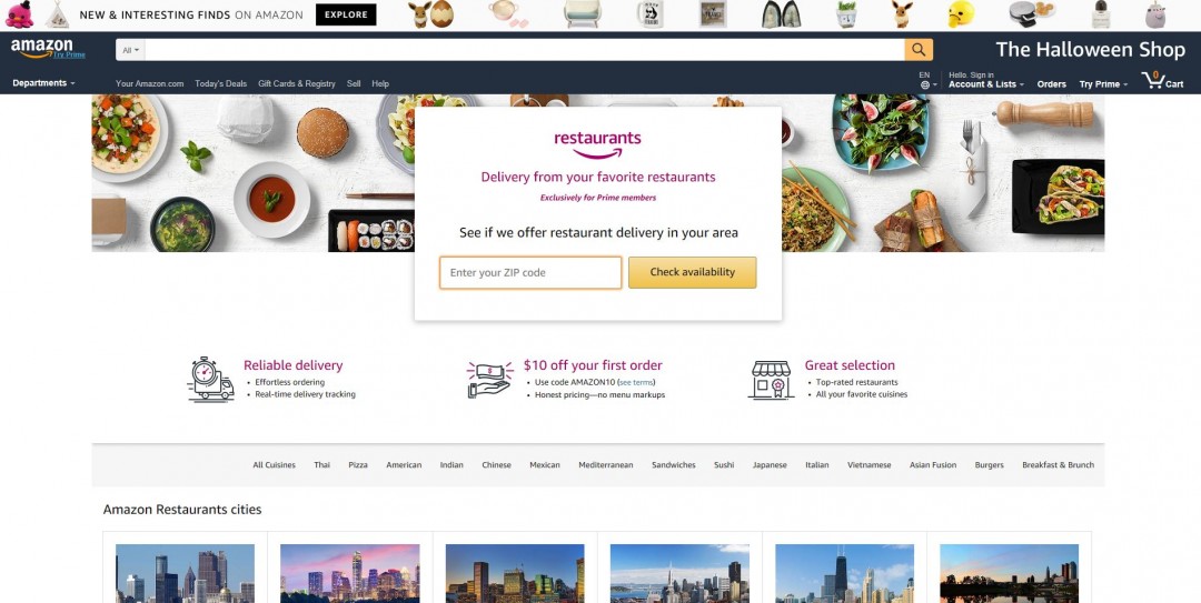 Amazonレストラン