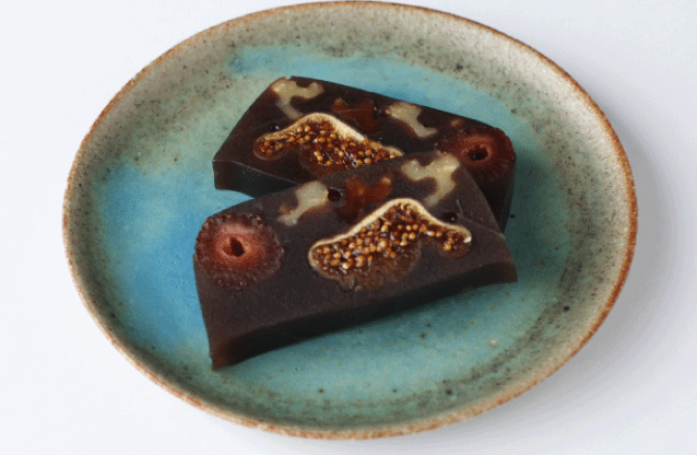 ドライフルーツの羊羹