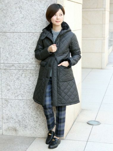 マッキントッシュキルティングコート