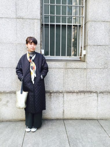 キルティングコート