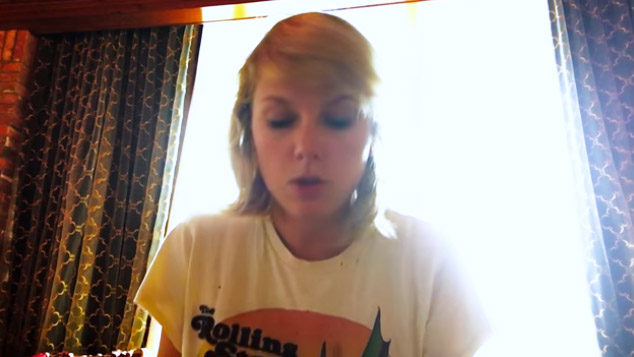 動画「The Making of a Song – “Gorgeous”」からキャプチャ