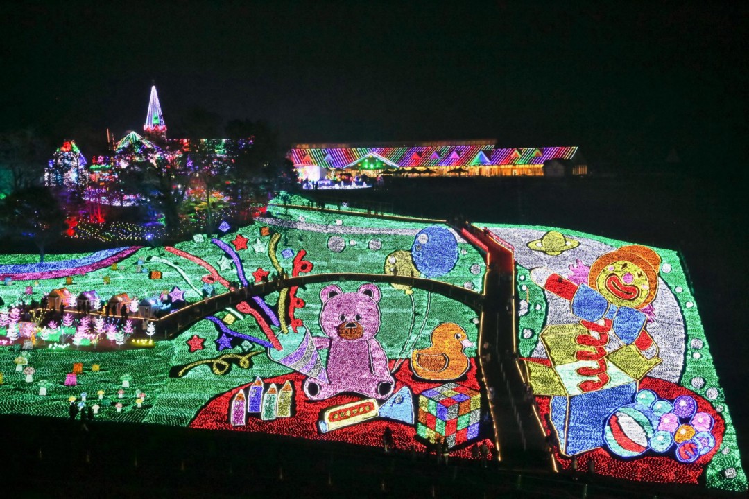 東京ドイツ村 ウィンターイルミネーション（千葉県袖ヶ浦市）