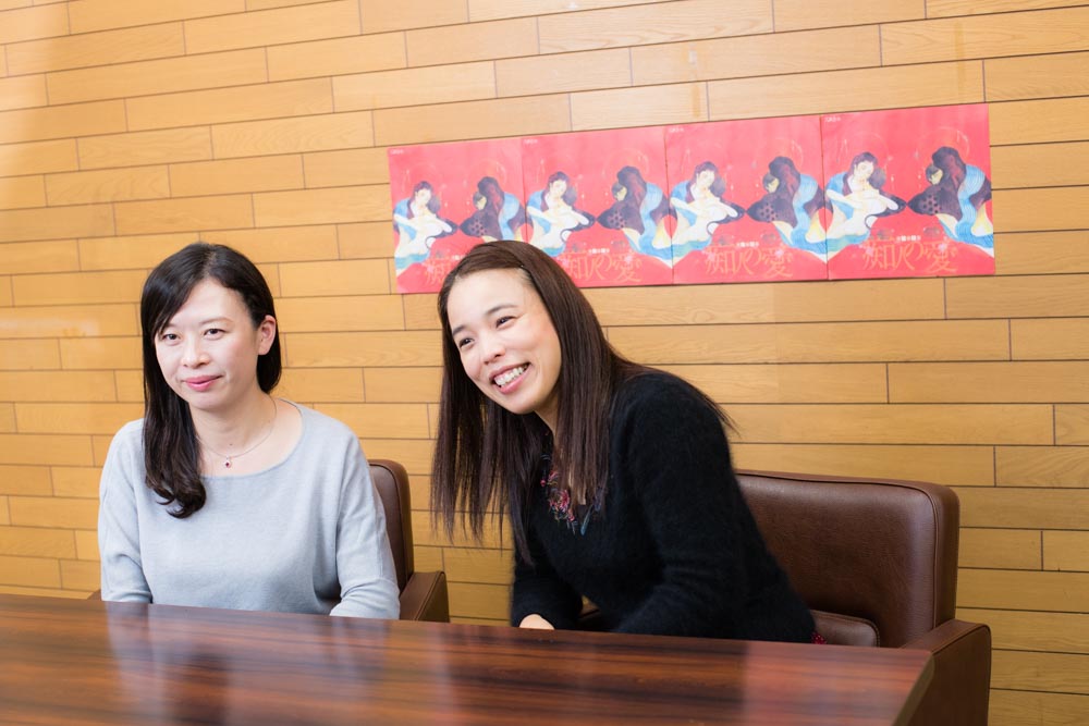 ペヤンヌマキさんと安藤玉恵さん