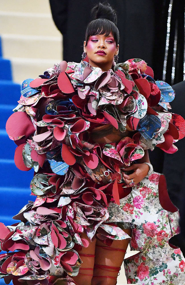 Rihanna at the 2017 Met Gala