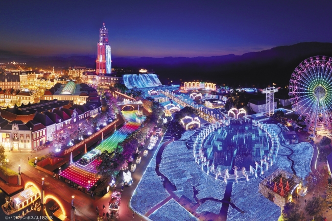 ハウステンボス「光の王国」（長崎県佐世保市）