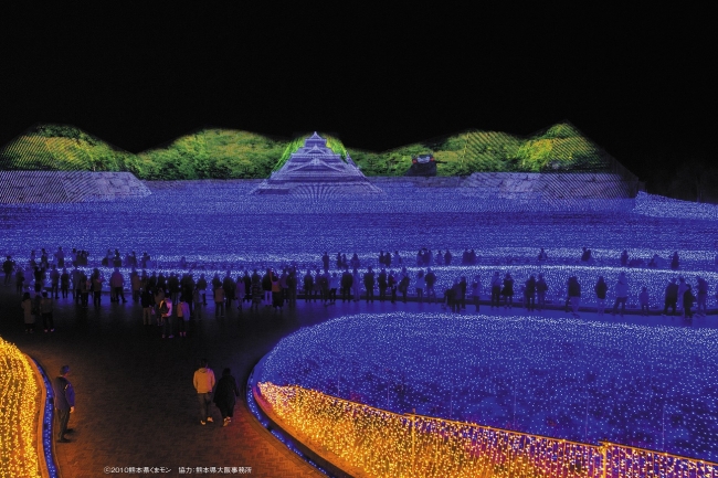 なばなの里 イルミネーション（三重県桑名市）