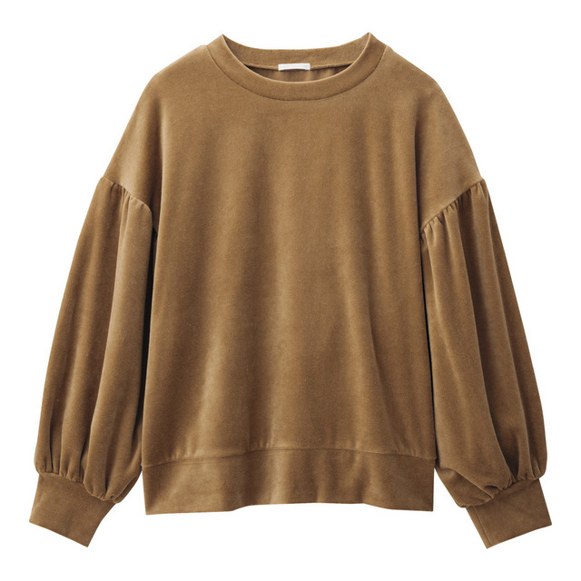 ベロアプルオーバー