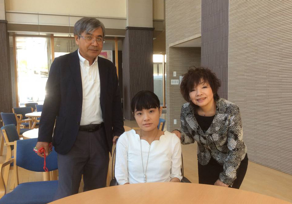 野田あすかさんと家族