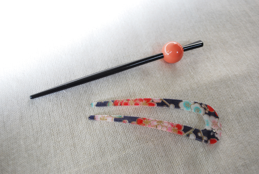 和風ヘアアクセサリー
