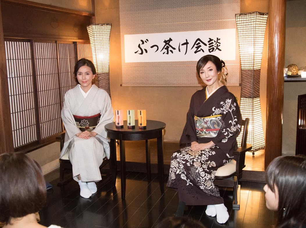 左から、杉本彩さん、川崎貴子さん