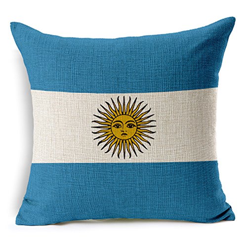 アルゼンチンの旗のクッションカバー