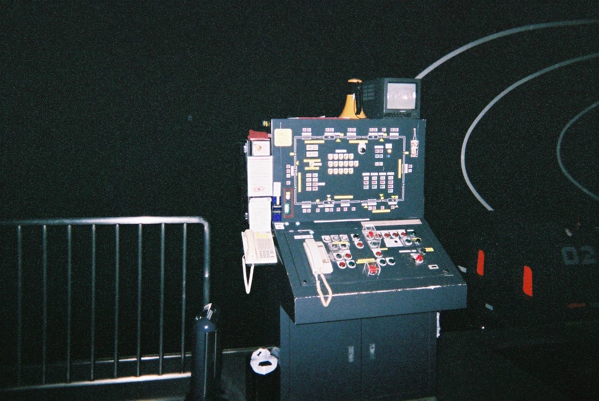 ブラックホールスクランブル　コントロールパネル