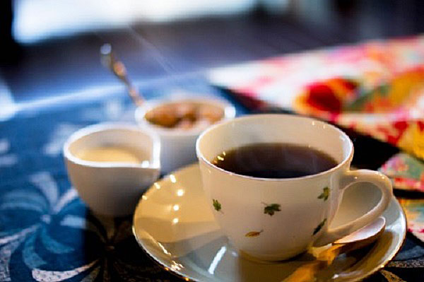 ウォーキングの前にカフェインを